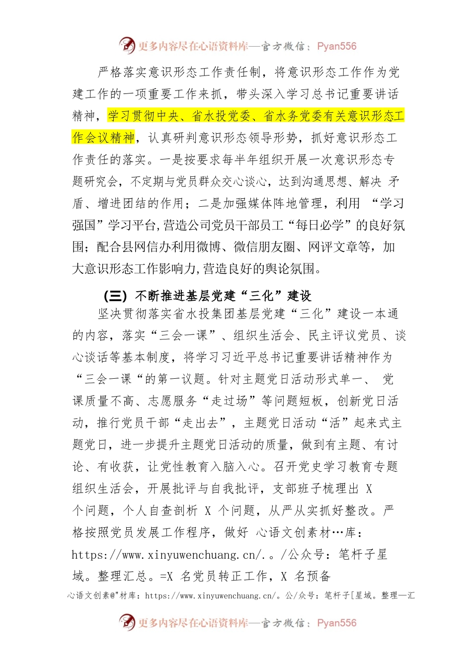 公司党支部书记202X年度党组织书记抓基层党建工作述职报告.docx_第2页