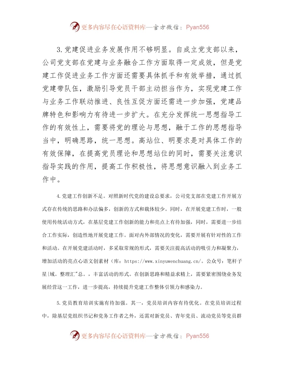 公司基层党建问题清单.docx_第2页