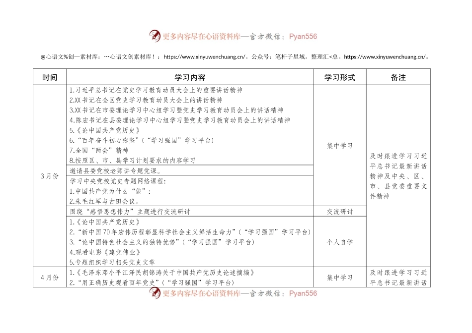 党支部党史学习教育学习计划.docx_第2页
