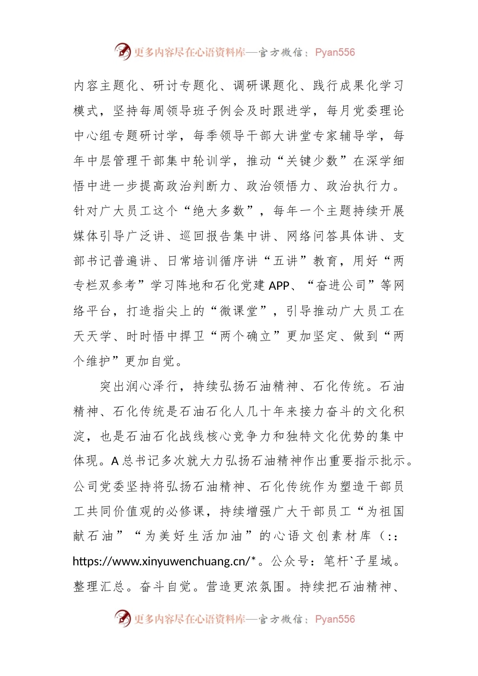公司宣传思想文化工作会议上的汇报.docx_第2页
