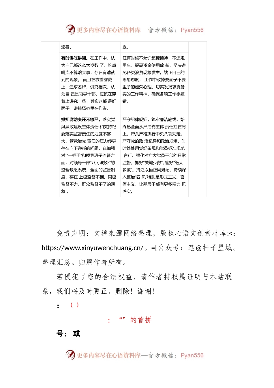关于2023年主题教育“廉洁自律”方面检视问题清单及整改台账(个人通用).docx_第2页