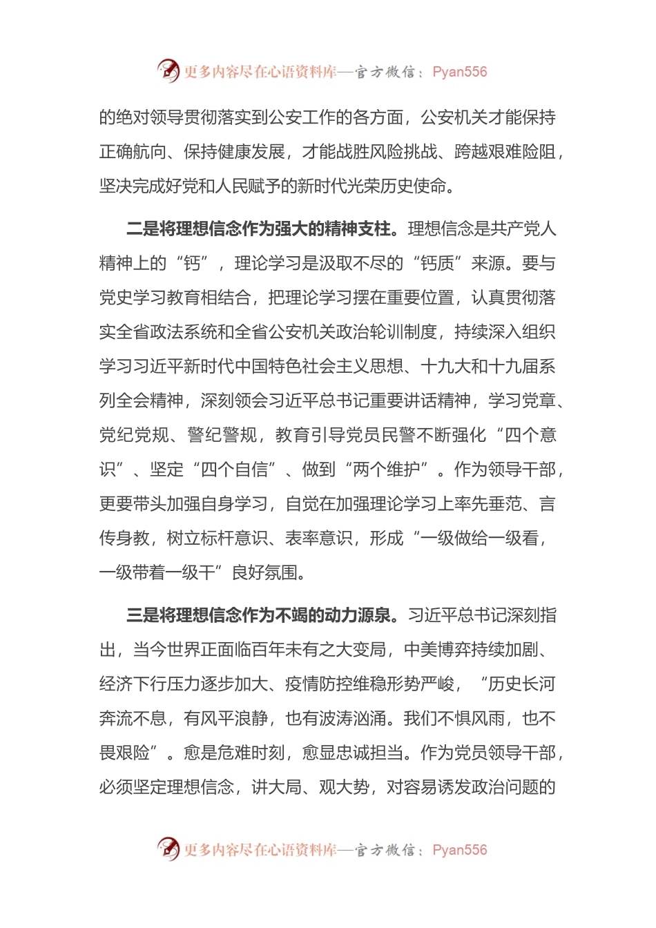 公安系统学习交流发言材料：中国共产党为什么能？.docx_第2页