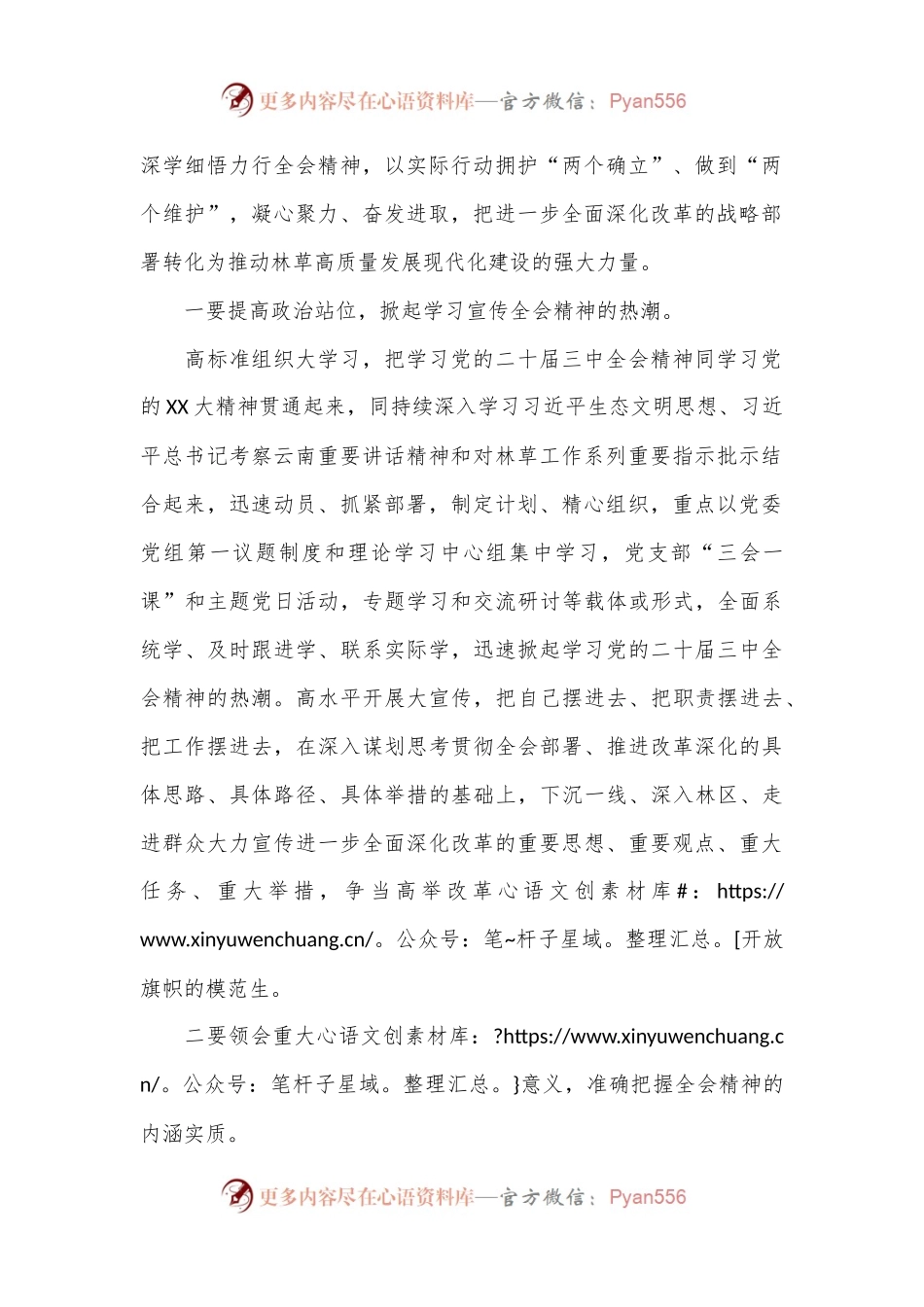 党委（党组）理论学习中心组专题学习党的二 十届三 中全会精神发言提纲.docx_第2页