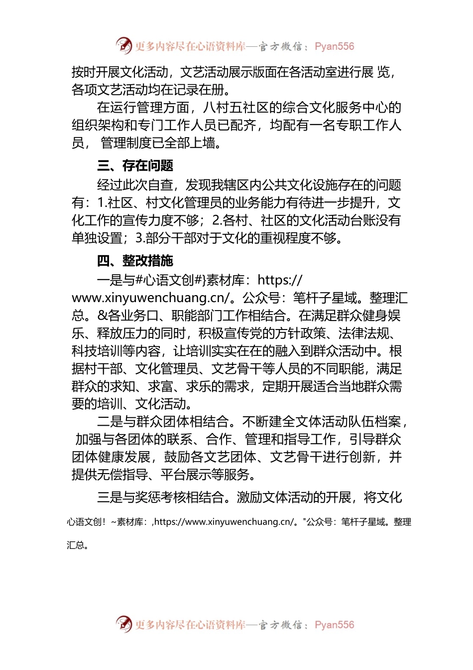 公共文化设施专项治理自查报告.docx_第2页