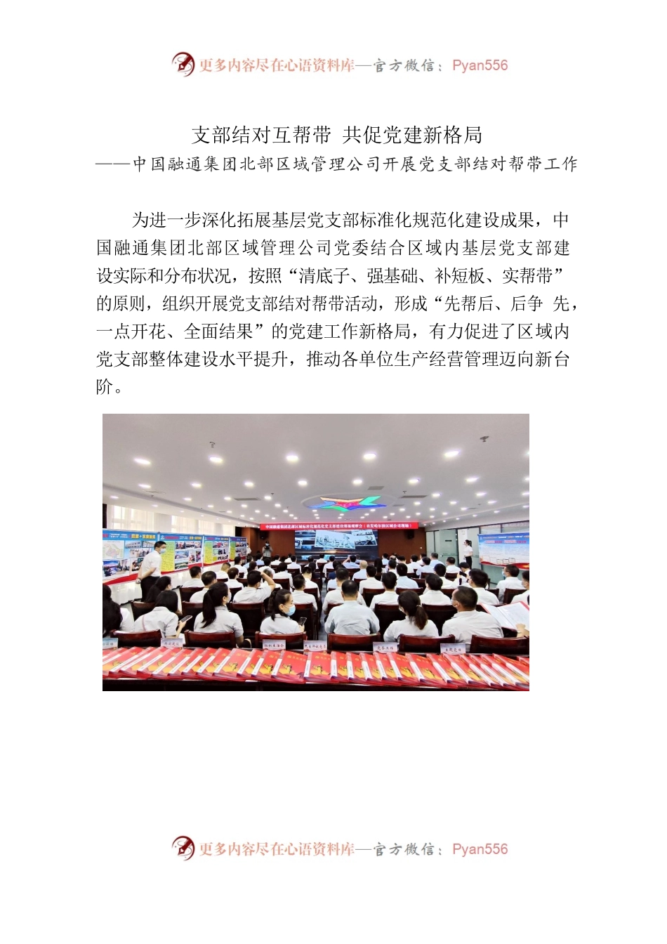 党支部结对帮带工作.docx_第1页