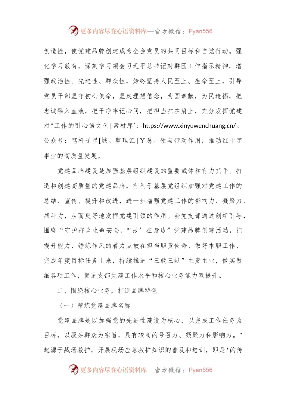 党建引领聚合力，品牌创建促提升---市创建特色党建品牌的研究与思考.docx_第2页