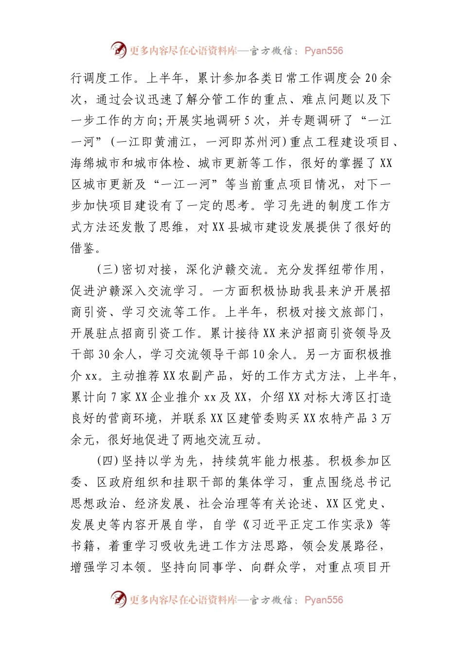 关于2023年挂职工作的汇报.docx_第2页