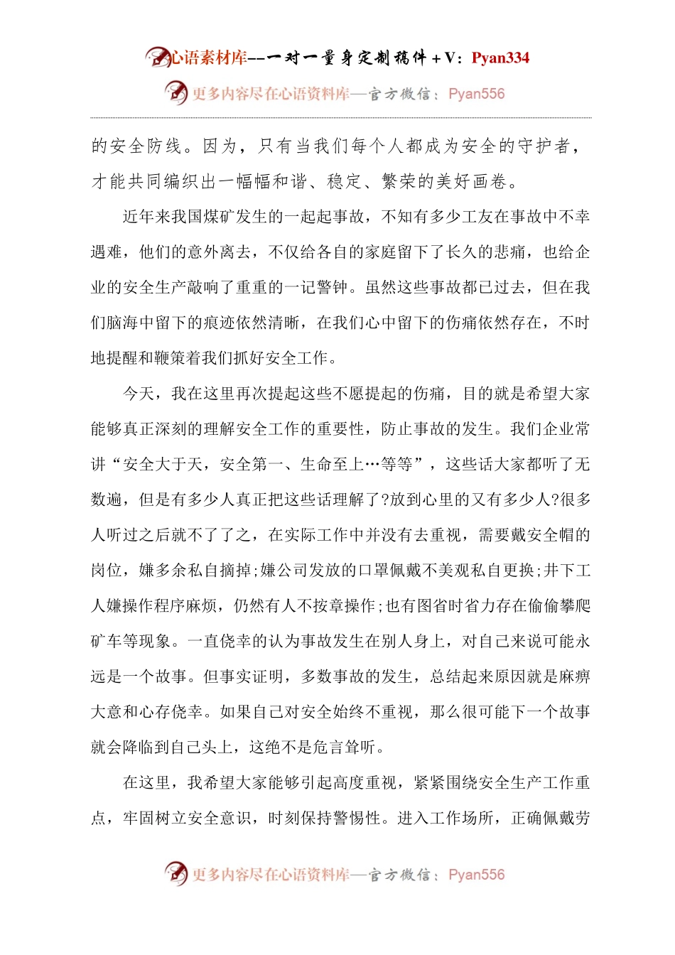 公司安全主题演讲.docx_第2页