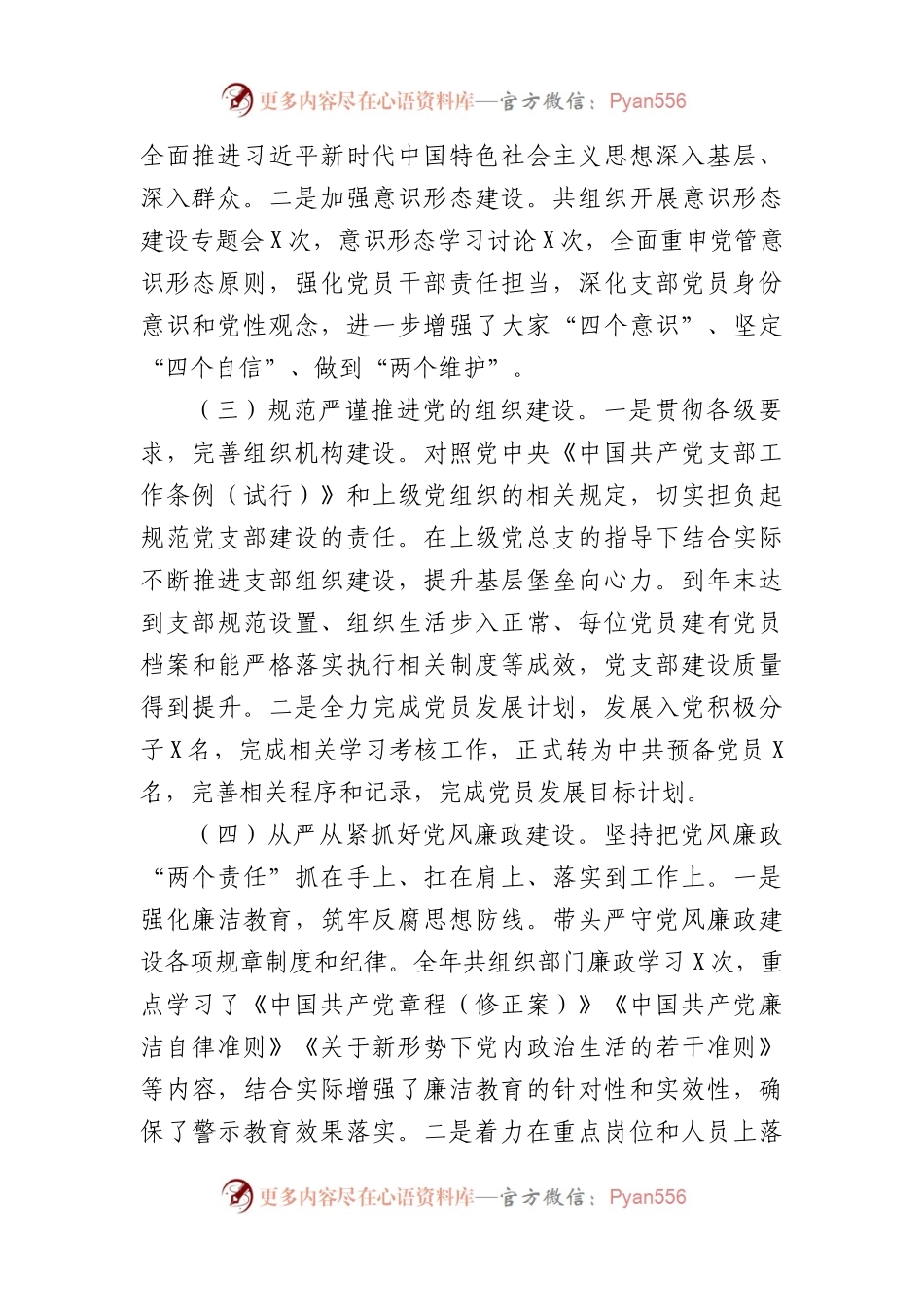 党支部书记2023年抓基层党建工作述职报告.docx_第2页