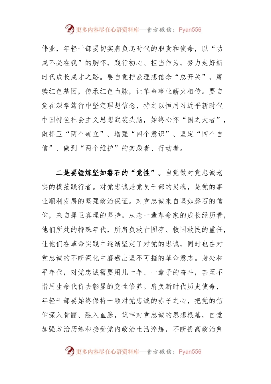 党课讲稿：青年党员要勇于冲锋在前在新征程中做出新作为.docx_第2页