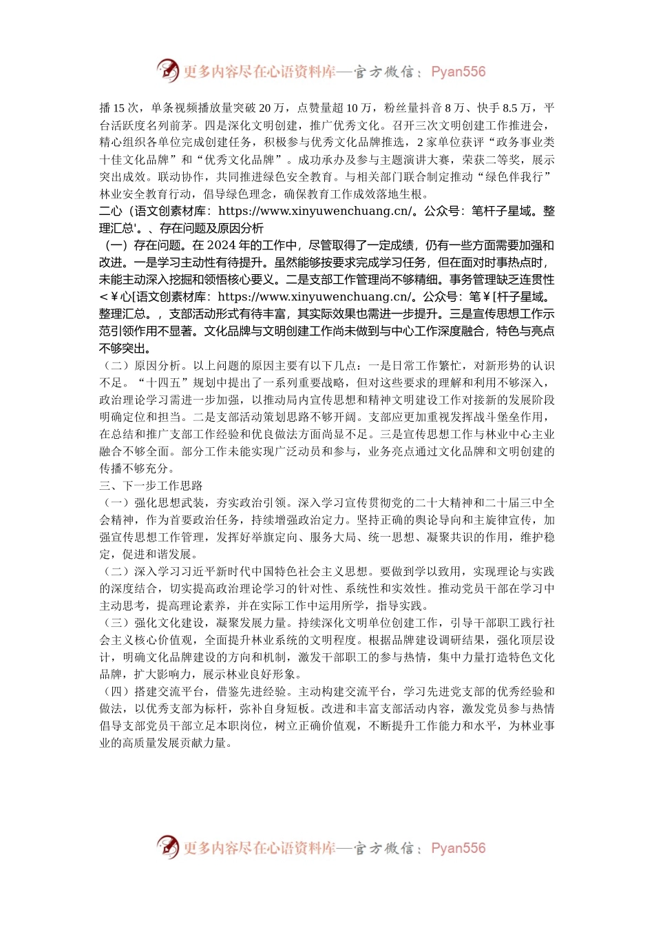 党支部书记2024年抓基层党建工作述职报告.docx_第2页