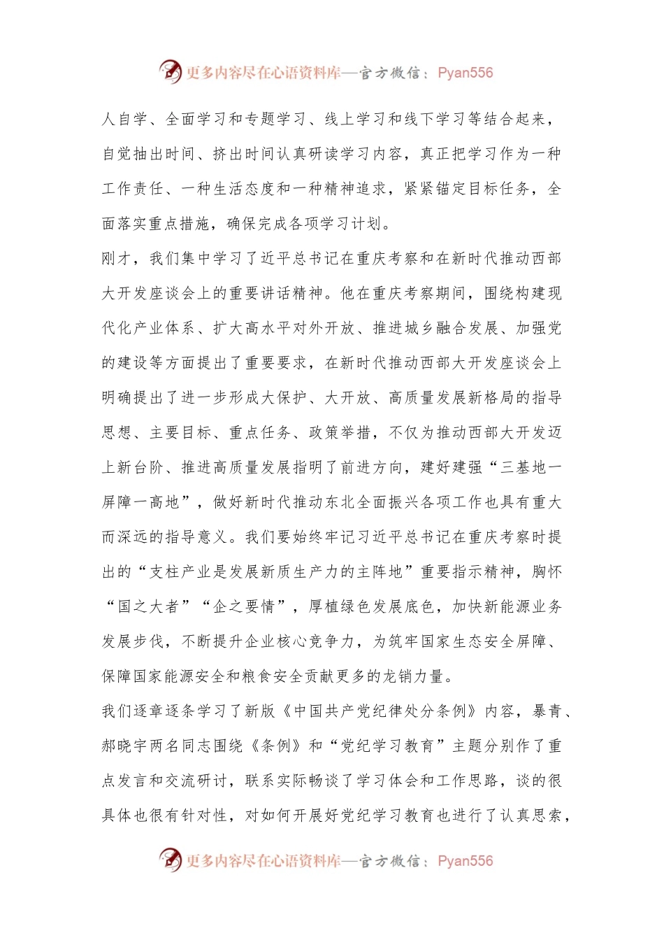 党委书记在2024年主题教育读书班专题学习会议的中心发言.docx_第2页