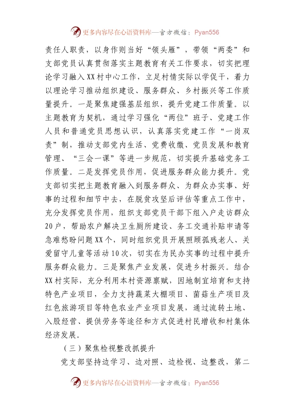 党支部关于主题教育自评报告.docx_第2页