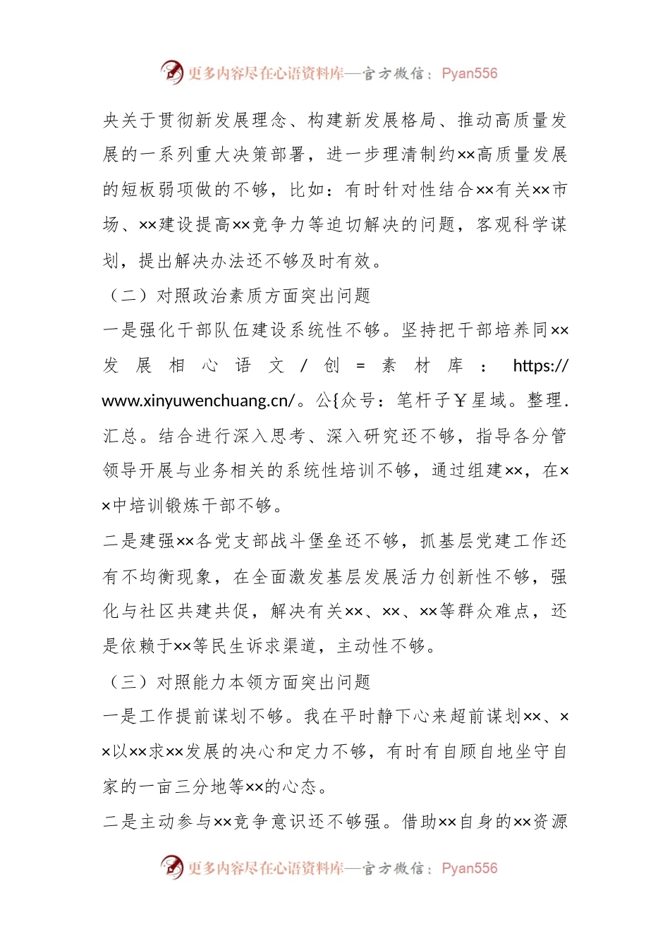 关于2023年第一批主题教育专题民主生活会国企负责人发言提纲.docx_第2页