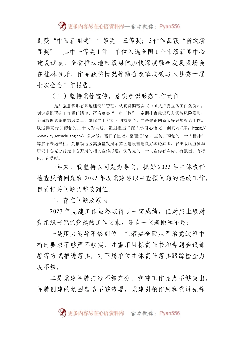 党委书记2023年党建工作述职报告.docx_第2页