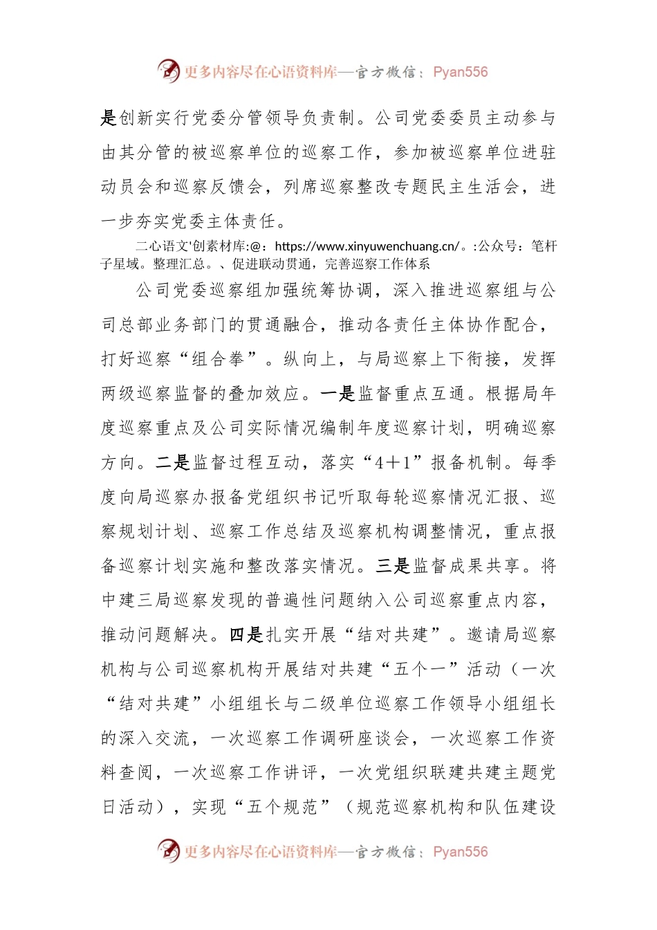 公司巡察经验交流材料：坚持问题导向发挥利剑作用.docx_第2页