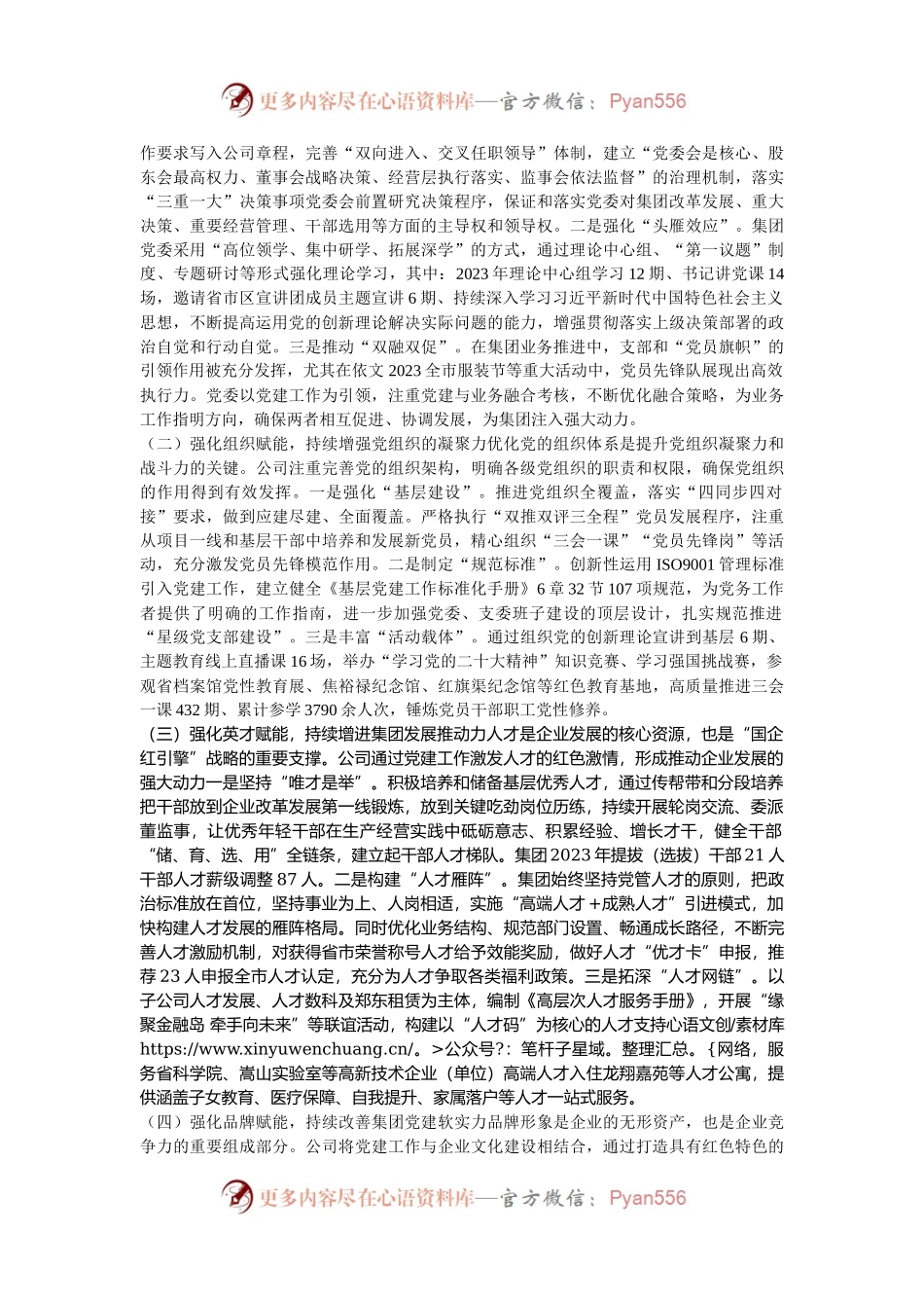 公司党委书记履行全面从严治党第一责任人责任工作情况的报告.docx_第2页