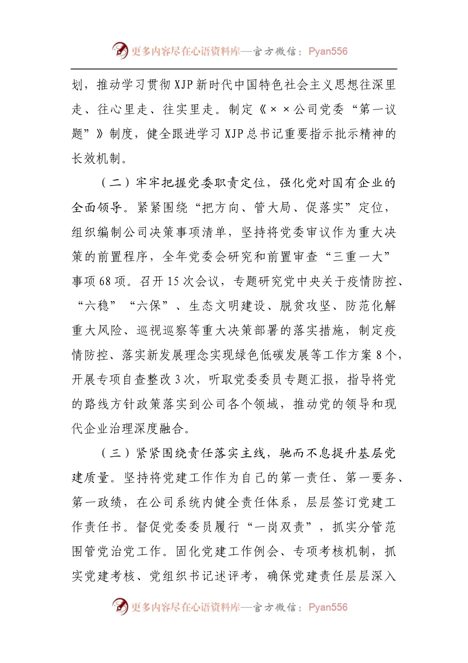 公司国企领导2021年述职报告.docx_第2页
