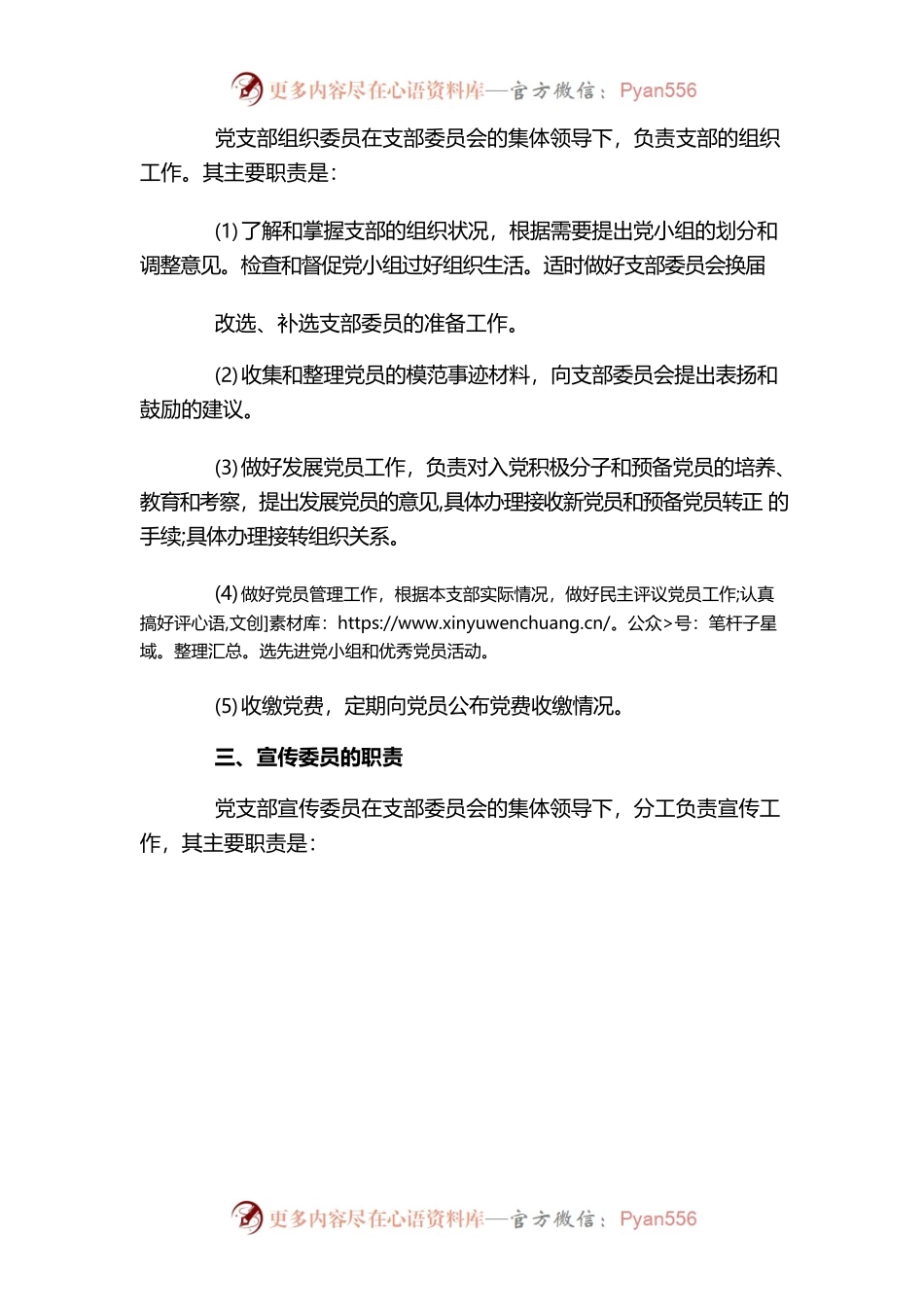 党支部委员分工及职责三篇.docx_第2页