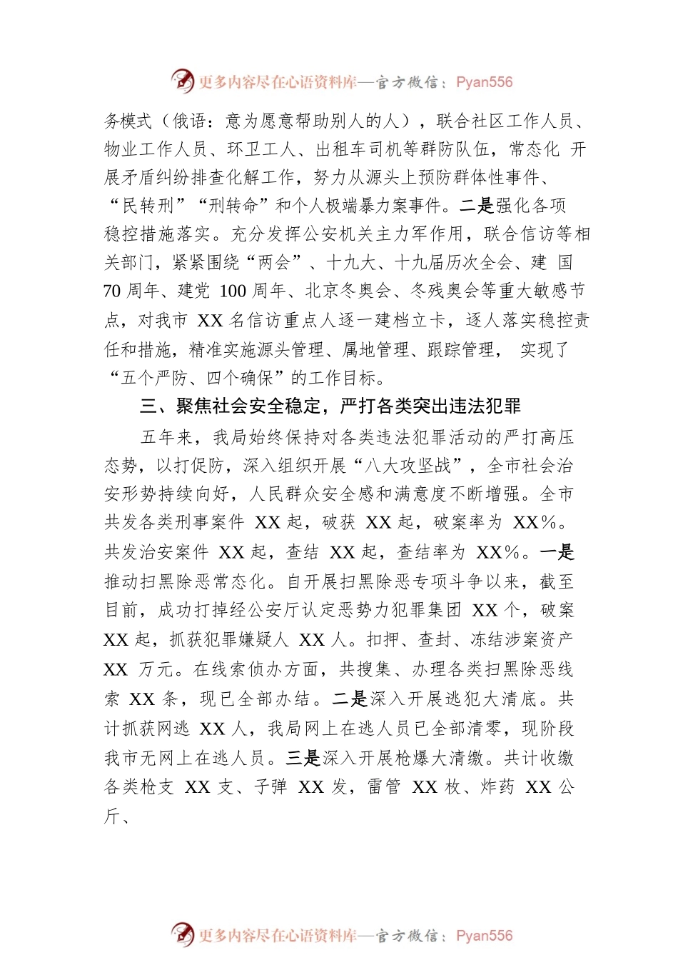 公安局近五年工作述职报告.docx_第2页