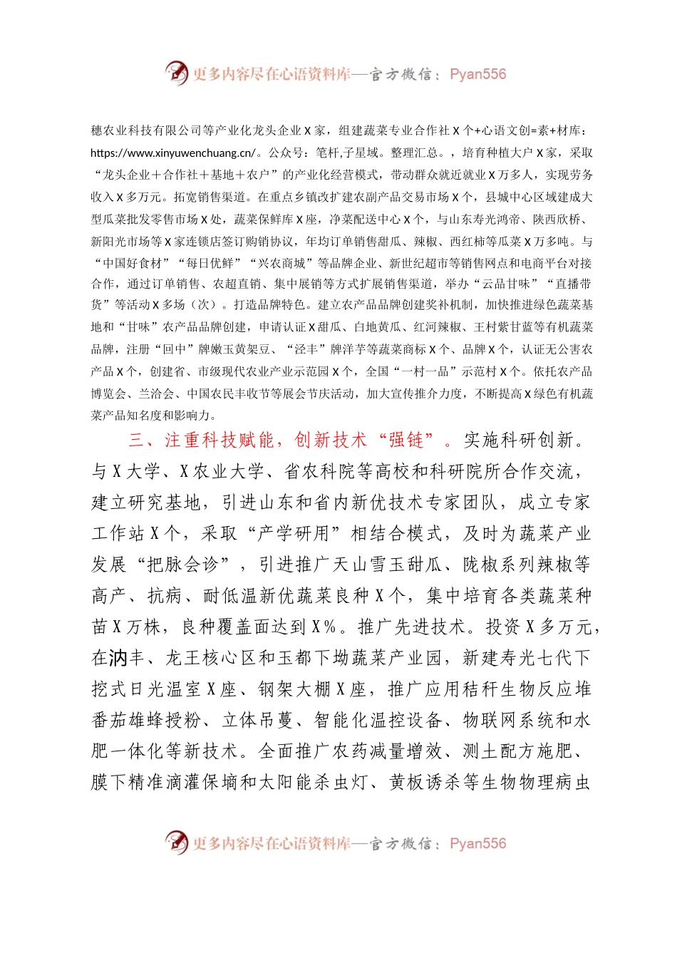 全链发展蔬菜产业工作典型材料.docx_第2页