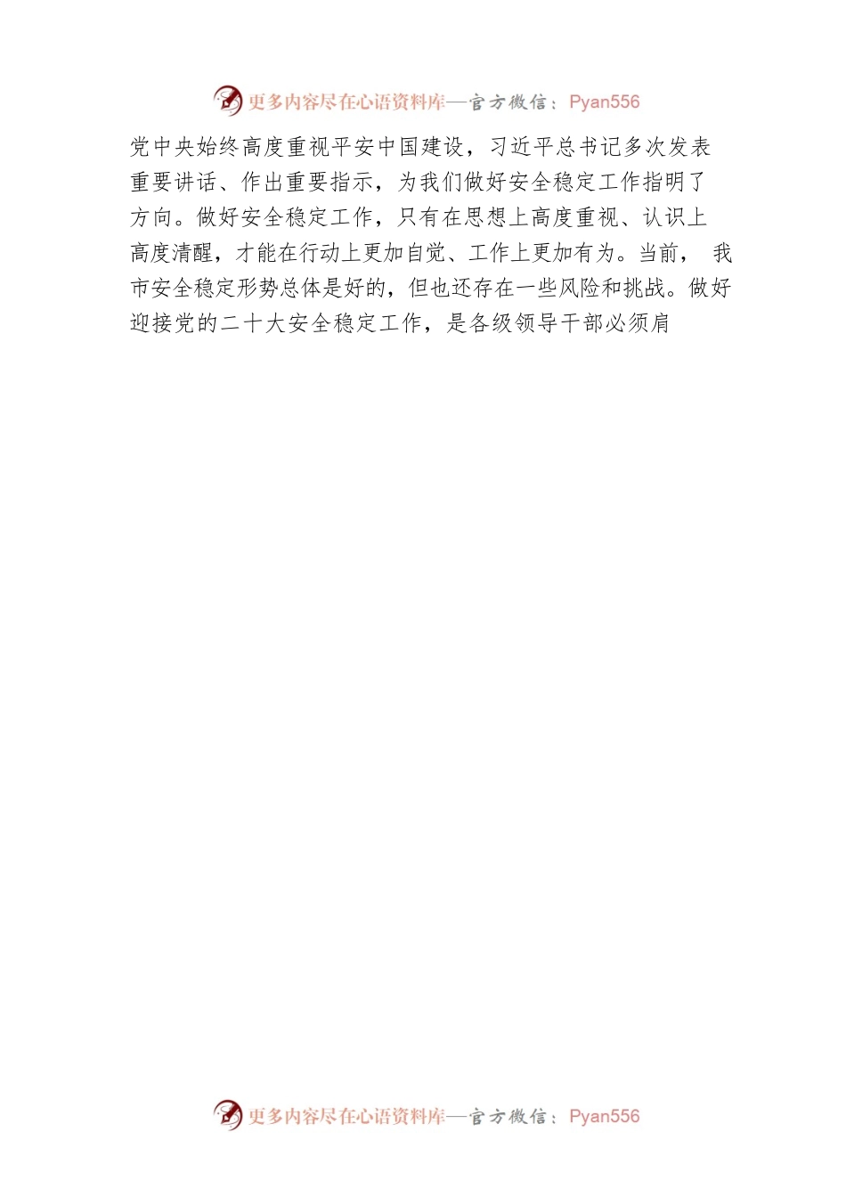 全市迎接党的二十大安全稳定工作会议召开（20220721）.docx_第2页