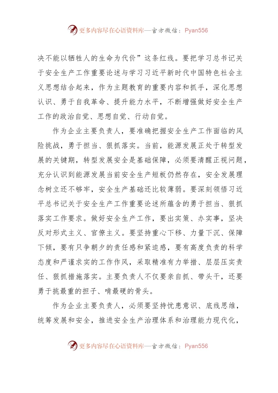 党委书记、董事长学习关于安全生产重要论述心得体会.docx_第2页