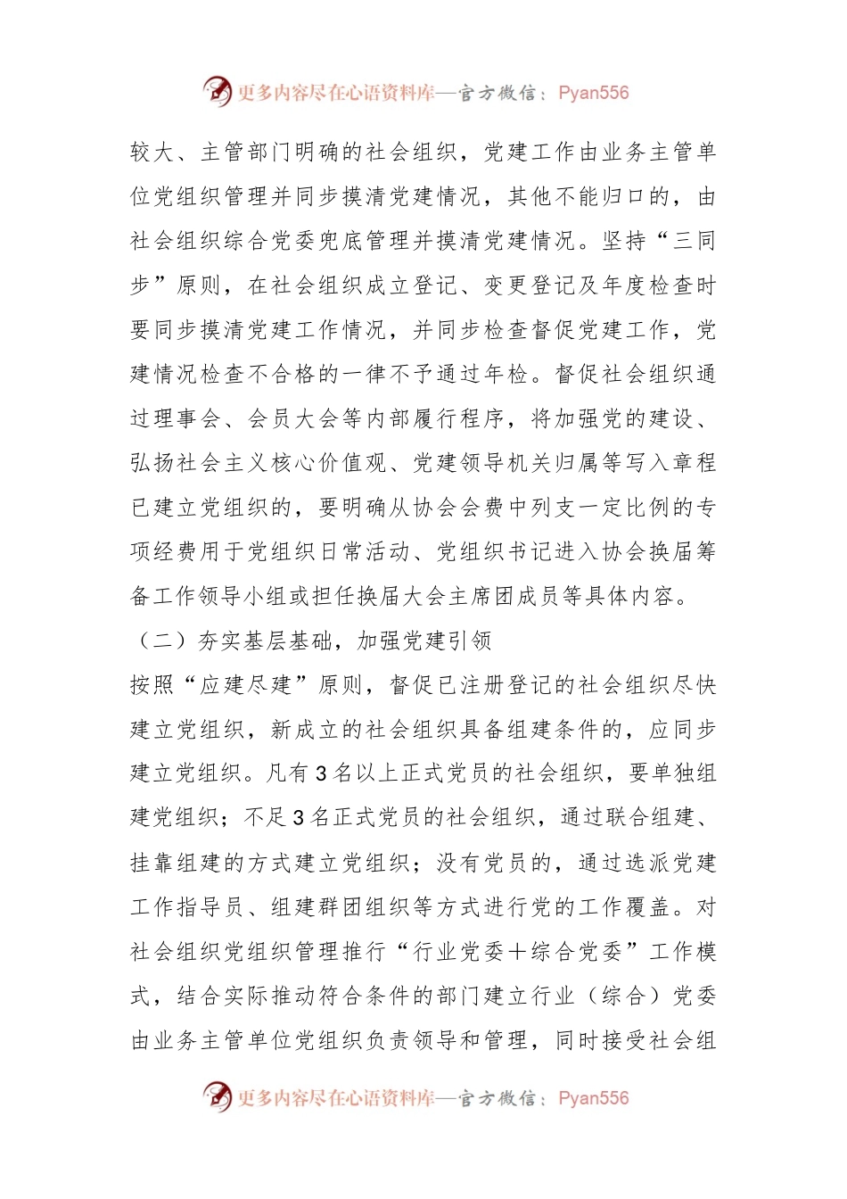 关于2023年度全县社会组织党建实施方案.docx_第2页