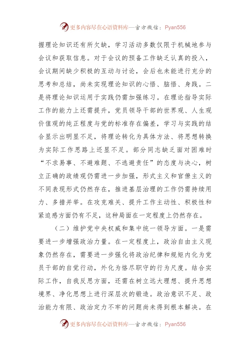 党组主题教育专题民主生活会领导班子对照检查材料.docx_第2页