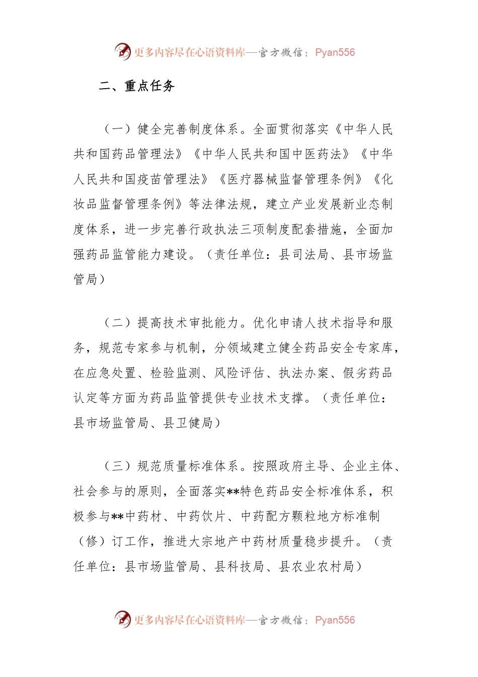 全面加强药品监管能力建设促进医药产业高质量发展实施方案.docx_第2页