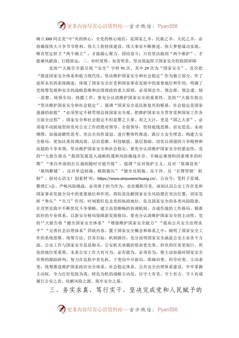 公安党委书记讲党课：为全面建设社会主义现代化保驾护航.docx_第2页