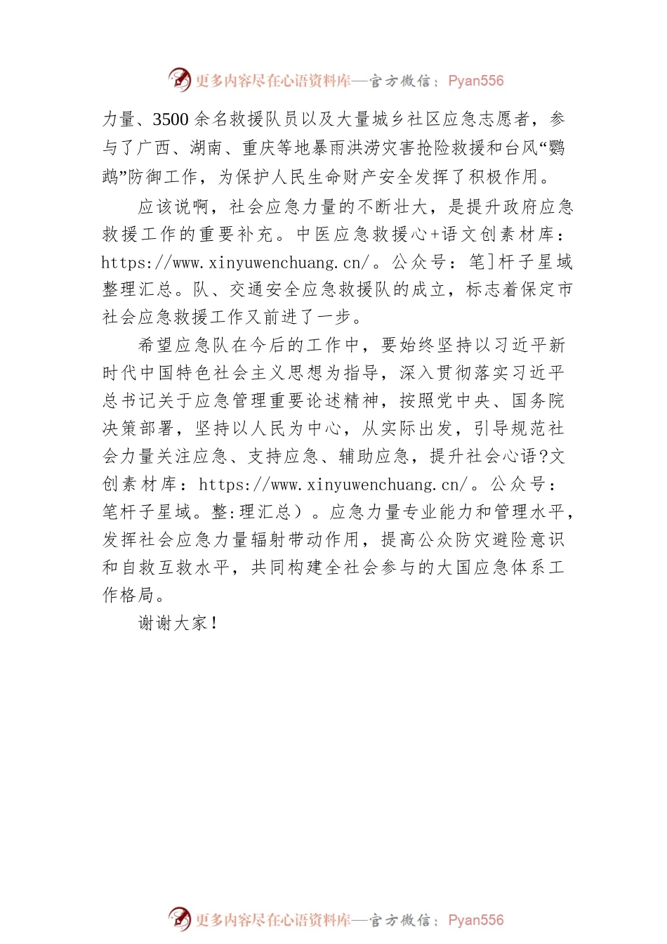 保定市应急管理局副局长王文录在应急队成立大会上的讲话.docx_第2页