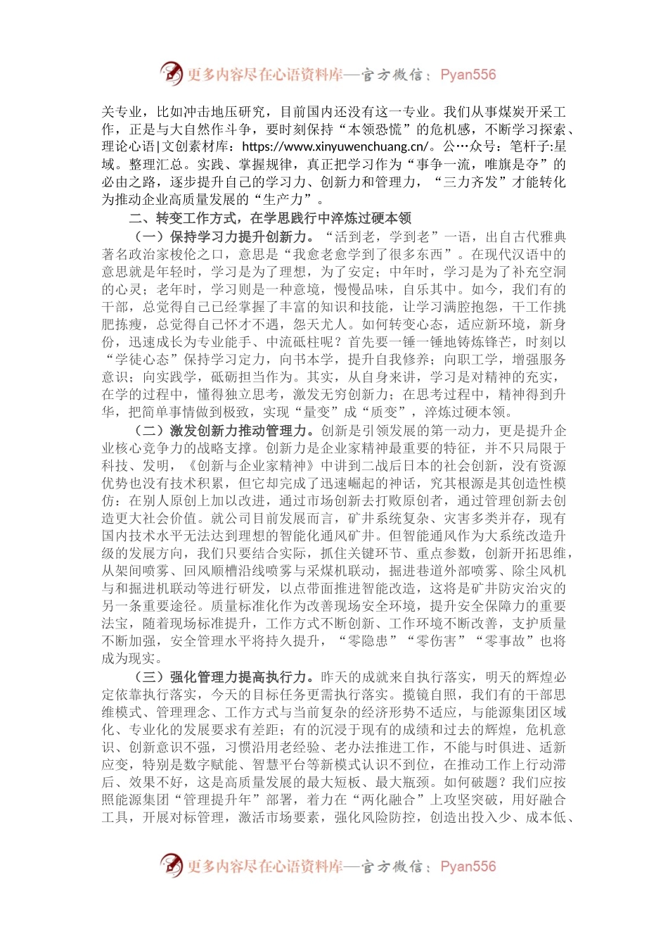 公司领导在主题教育集中学习大会上的讲话.docx_第2页