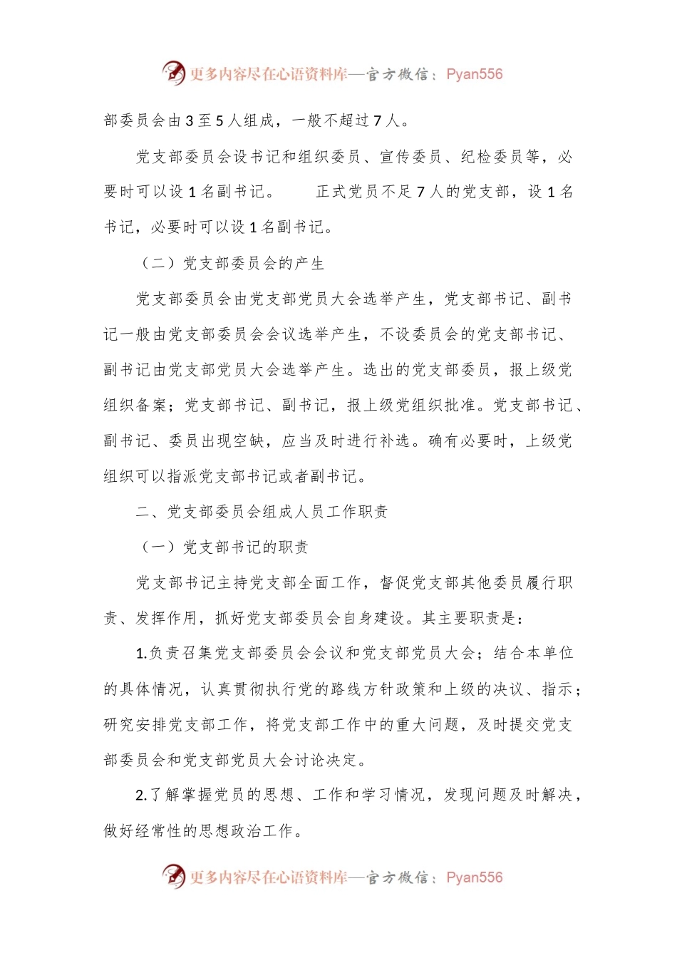 党建标准化培训党课讲稿：党支部委员会建设.docx_第2页