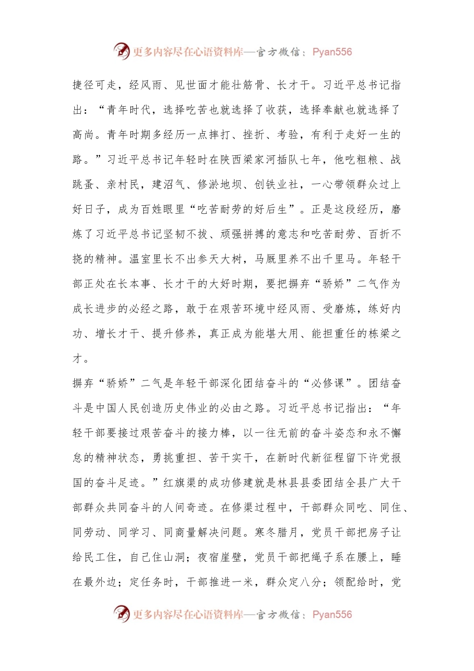 党课：年轻干部要摒弃“骄娇”二气，自觉做勇于担当作为的不懈奋斗者.docx_第2页