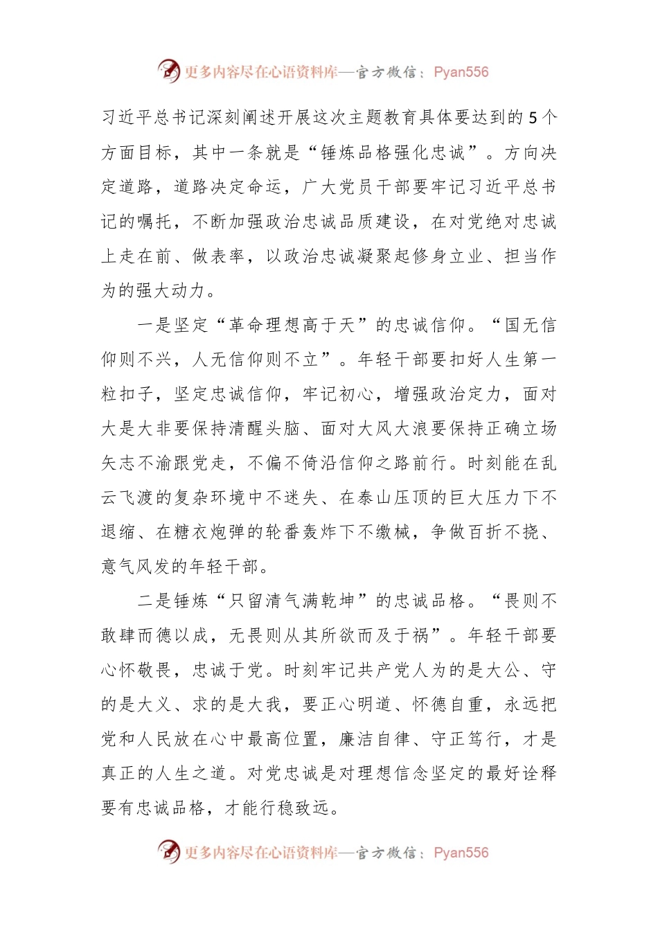 党课讲稿：“忠诚、担当、为民、干净”.docx_第2页