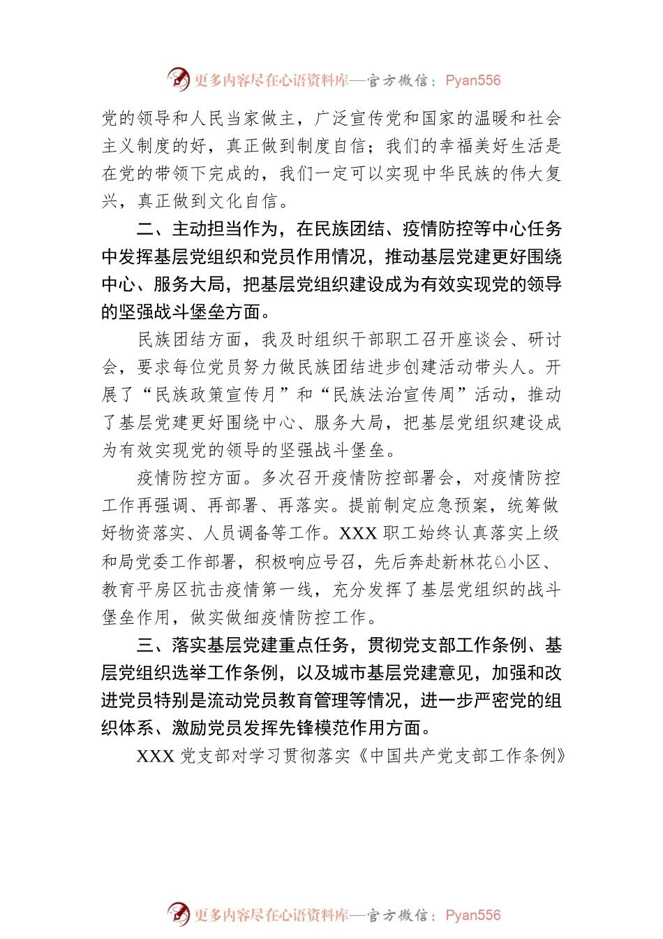 党支部书记述职报告1.docx_第2页