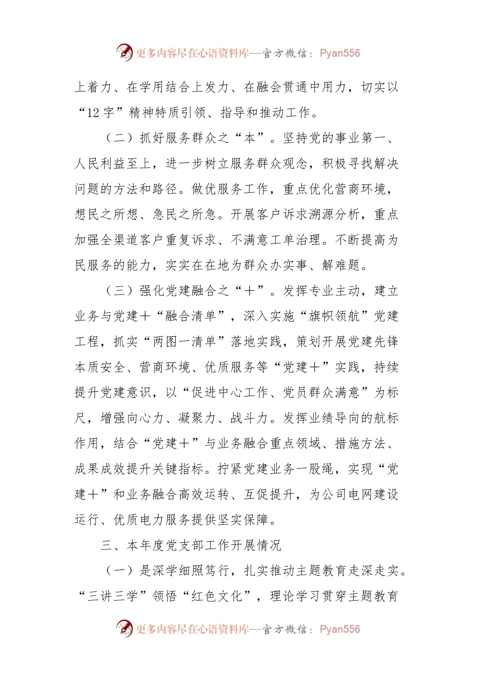 供电公司中心党支部主题教育对照检查材料.docx_第2页