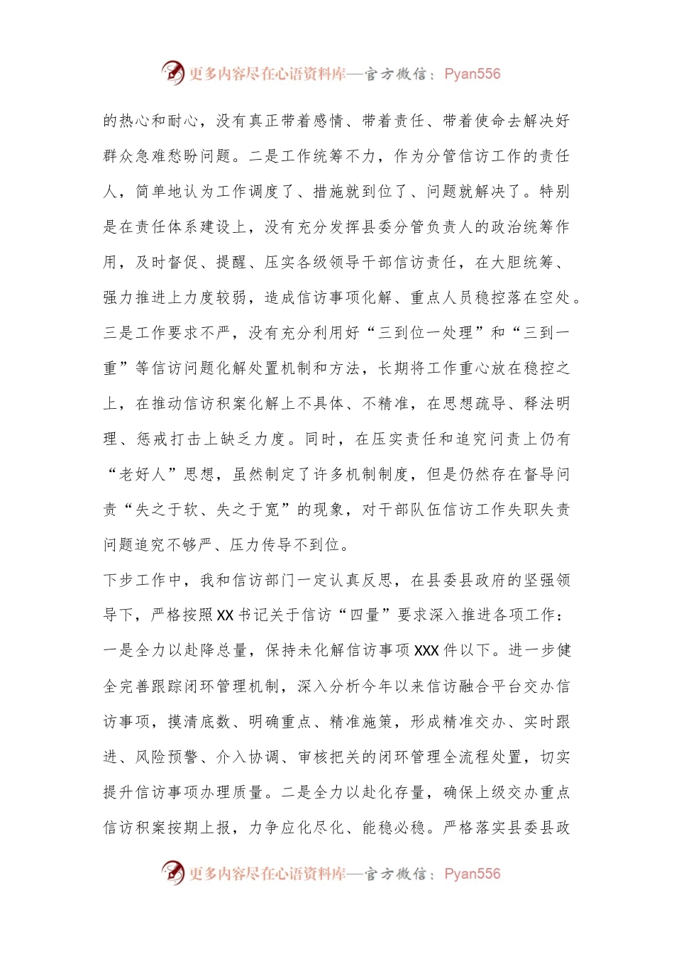 信访维稳工作表态发言.docx_第2页
