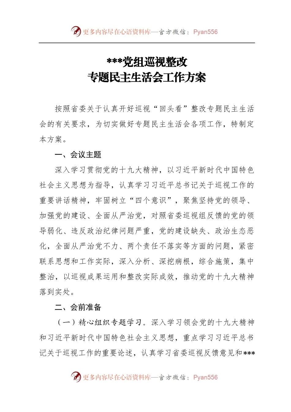 党组xs整改民主生活会全套材料(3).docx_第2页