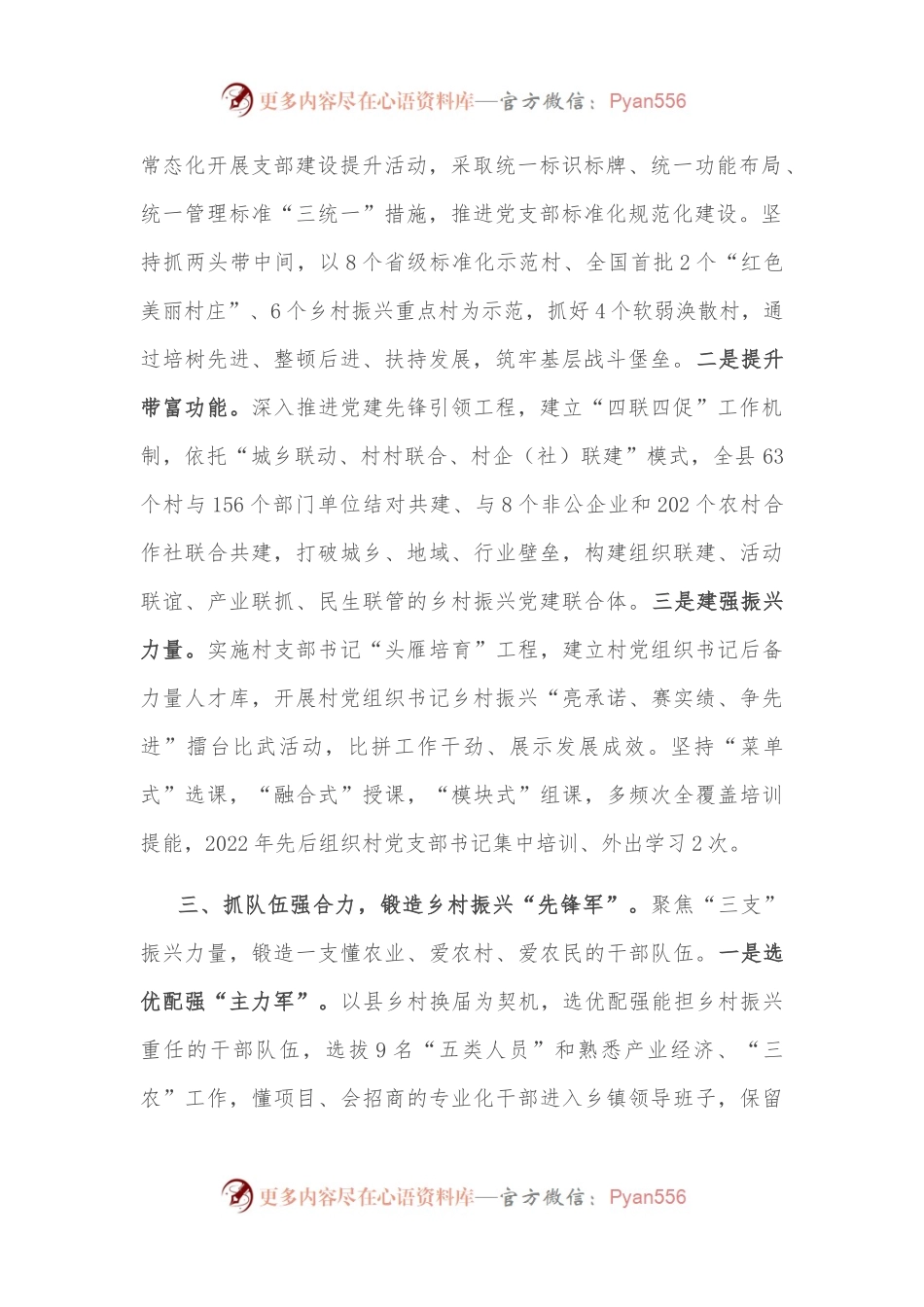 党建引领乡村振兴经验交流发言.docx_第2页