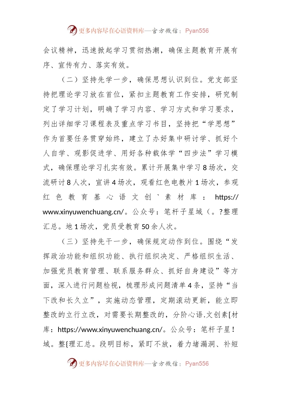 党支部主题教育开展情况总结.docx_第2页