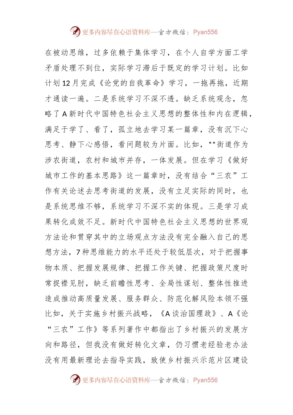 党工委副书记2023年主题教育专题民主生活会对照检查（最新6个方面“践行宗旨、服务人民”）.docx_第2页