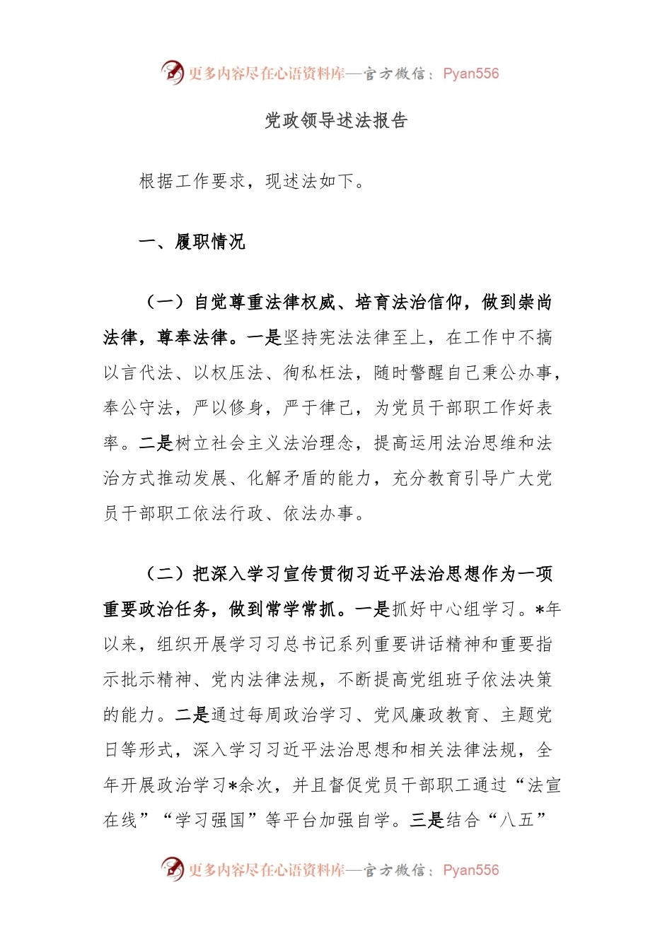 党政领导述法报告.docx_第1页