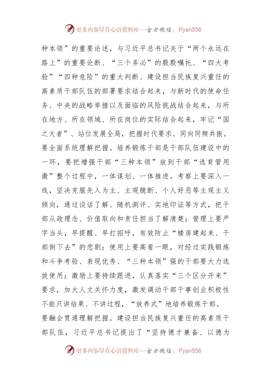 关于干部队伍在能力建设心得体会.docx_第2页