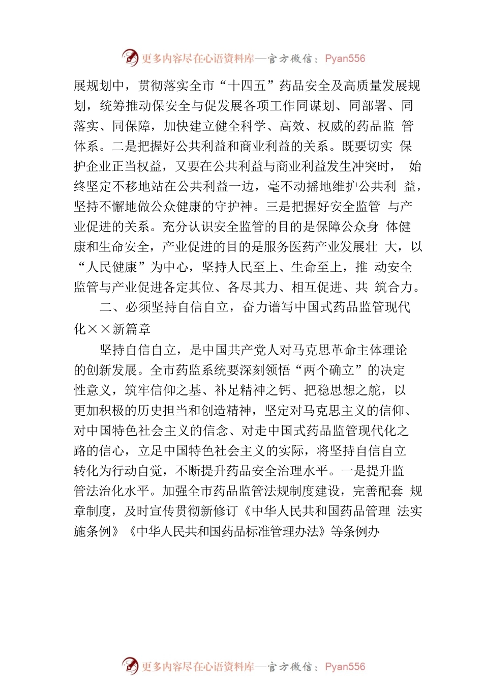 副局长在理论学习中心组“六个必须坚持”专题研讨会上的交流发言材料.docx_第2页