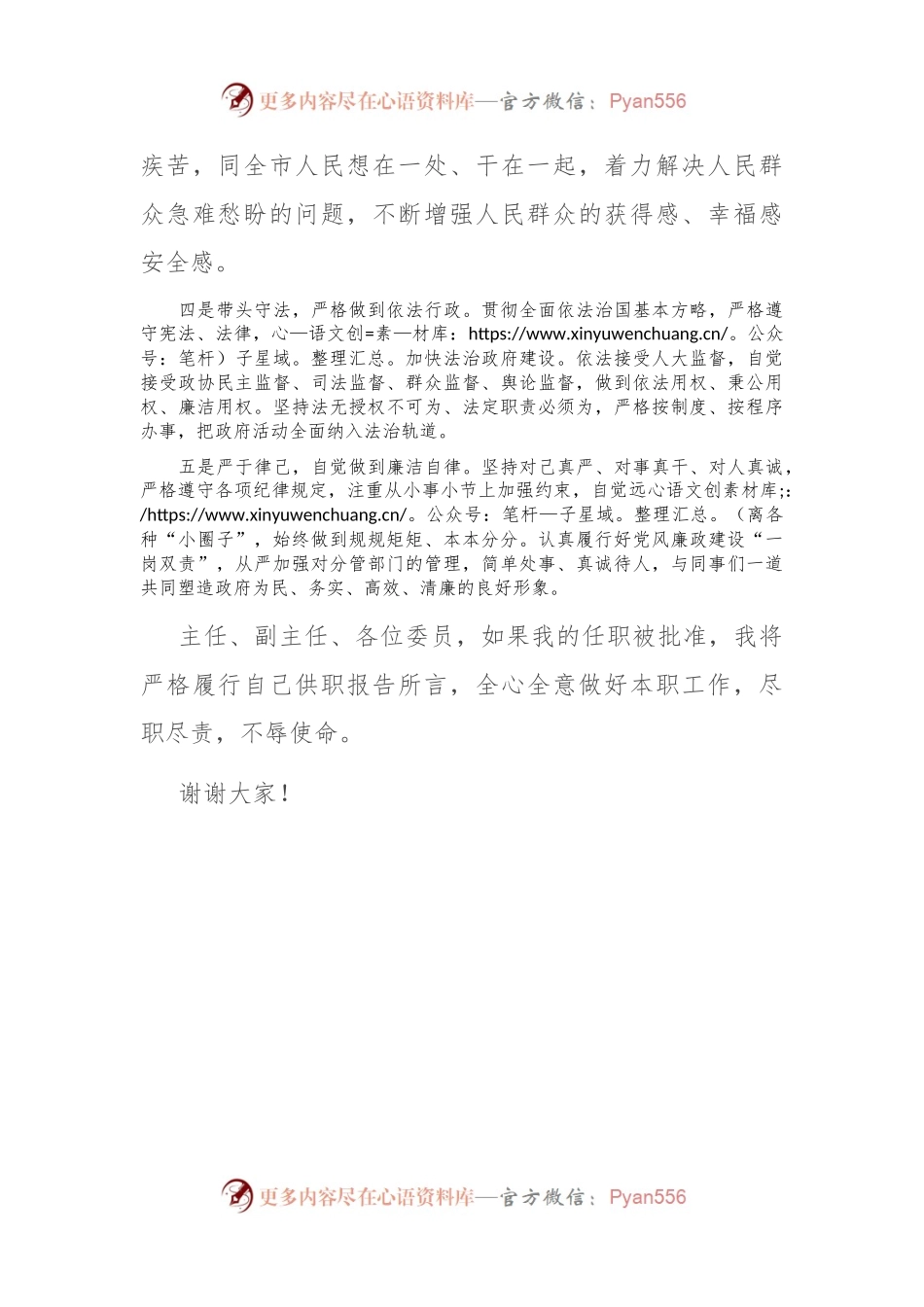 副市长人大任命供职发言.docx_第2页