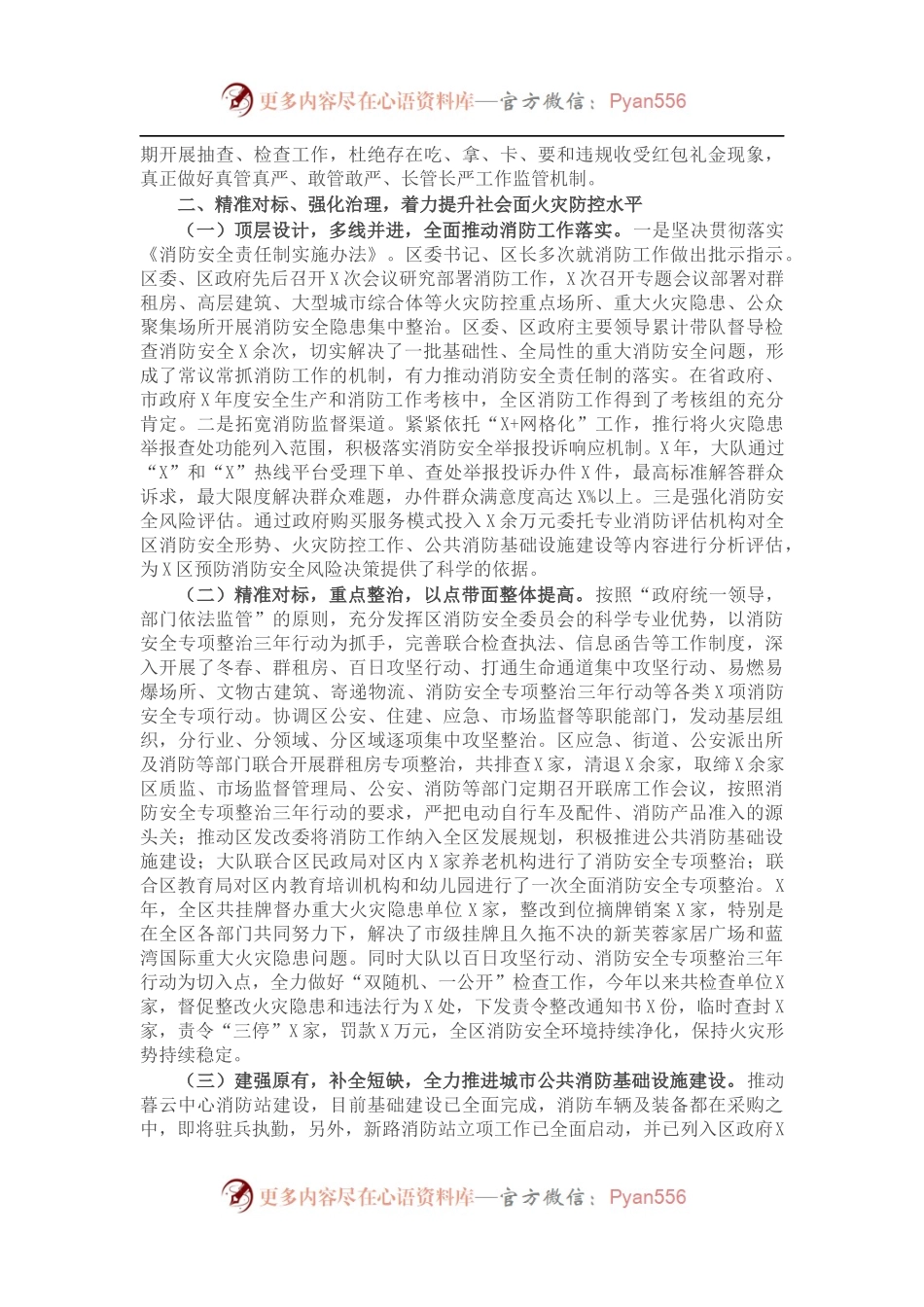 区消防救援大队X年度工作总结.docx_第2页