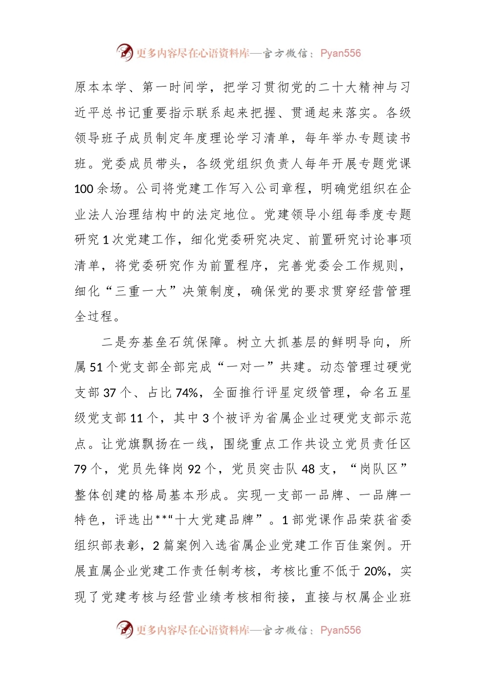 厚植党建土壤 践行国企担当工作经验材料.docx_第2页