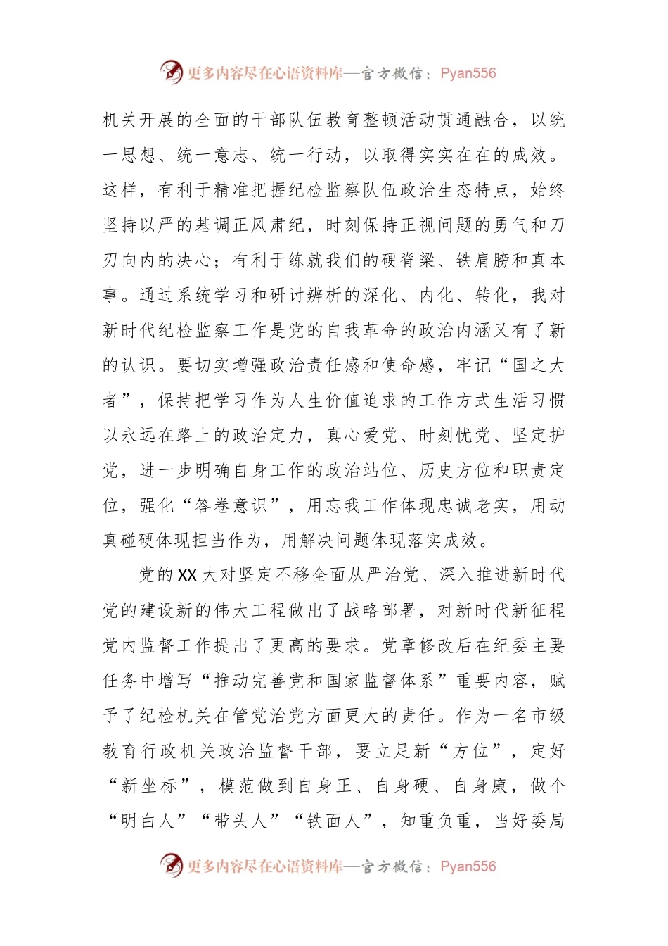 关于教育整顿心得体会：在自我检视剖析中提升自身能力.docx_第2页
